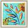 Sassy Botanica IV 37" Square Giclee Framed Wall Art