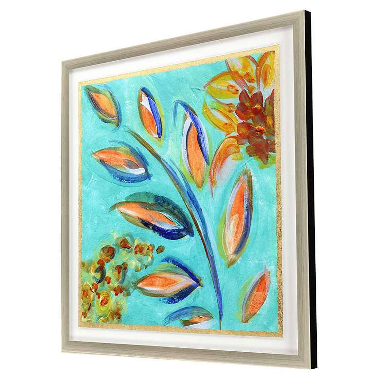 Image 3 Sassy Botanica IV 37" Square Giclee Framed Wall Art more views