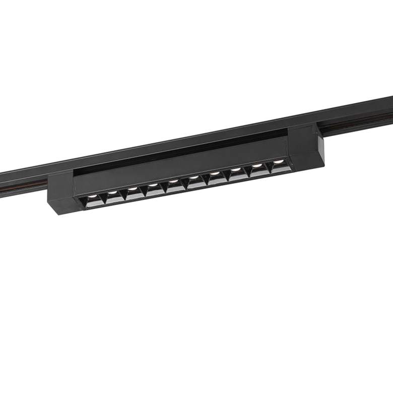 Image 1 Satco 1-Foot Black 30-Degree Beam LED Track Light Bar