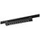Satco 1-Foot Black 30-Degree Beam LED Track Light Bar