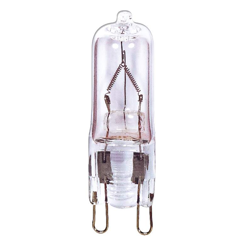 Image 1 Satco 100-Watts G9 120-Volts Halogen Clear Light Bulb