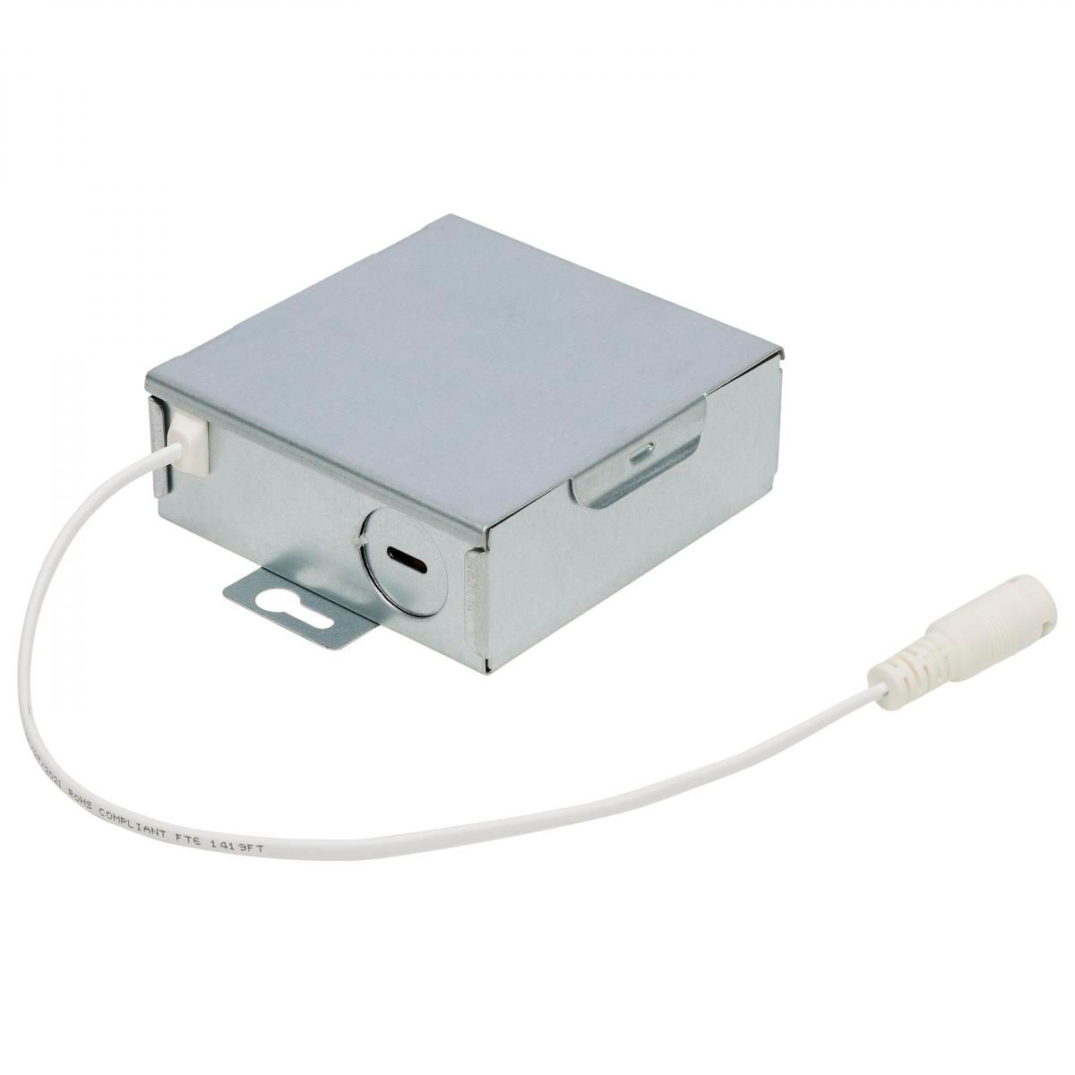 Satco 12 Watt 4" Brushed Nickel LED Direct Wire Downlight Gimbaled