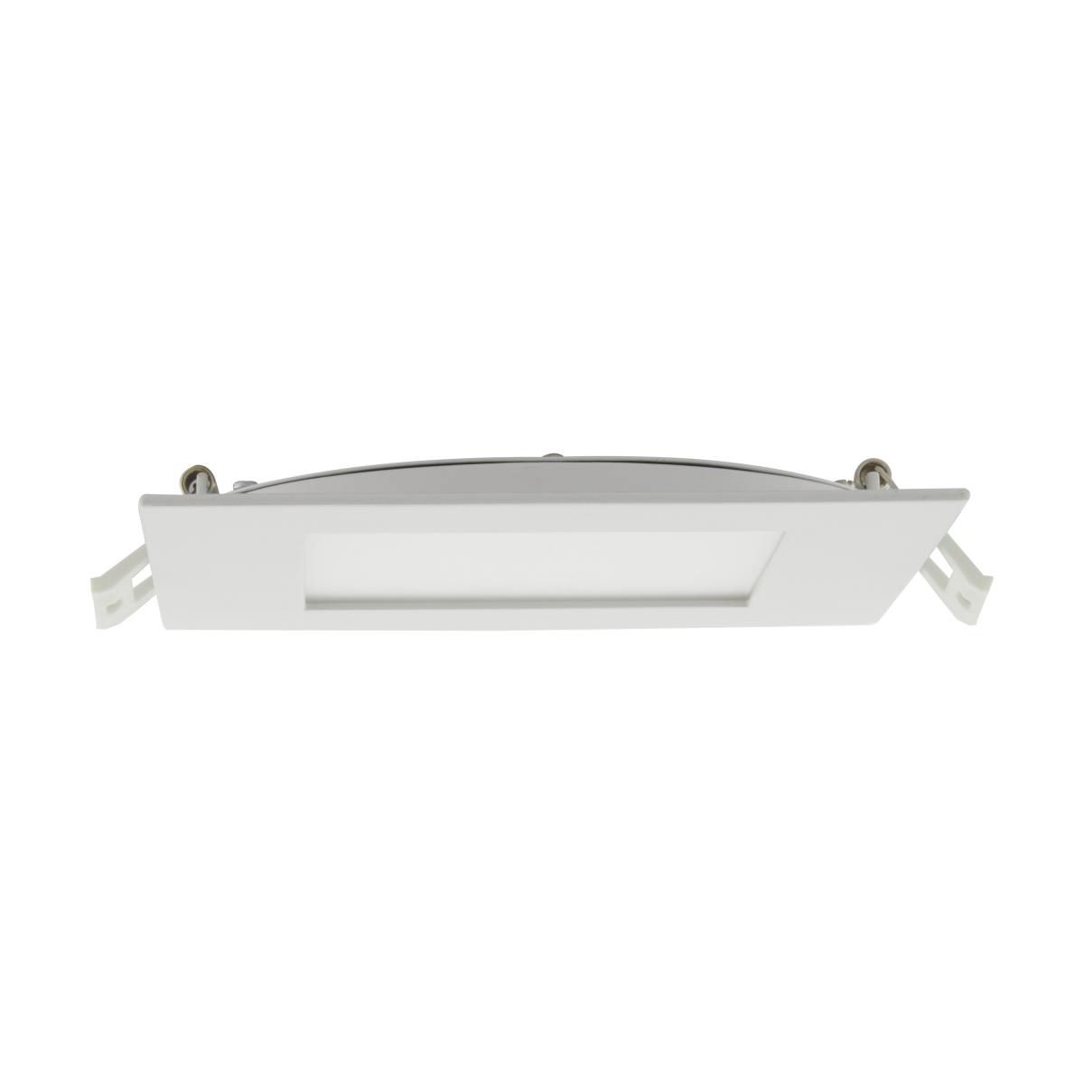 Image 2 Satco 12W 6" White LED Direct Wire Downlight Edge-lit more views