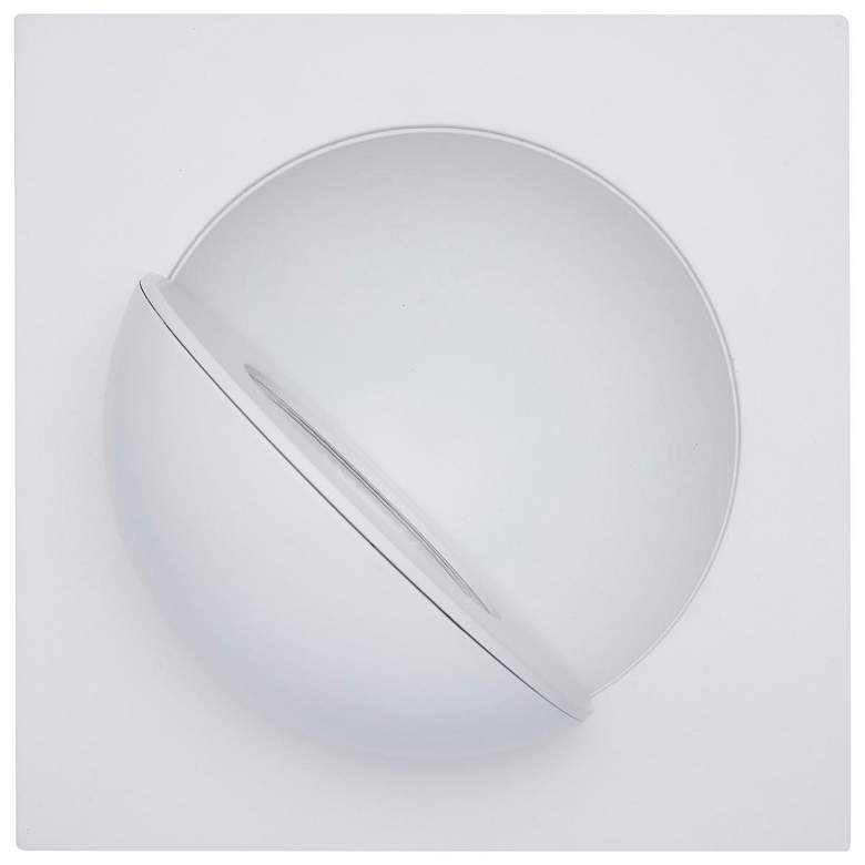 Image 6 Satco 15 Watt 6" Sqauare LED Direct Wire Downlight Gimbaled more views