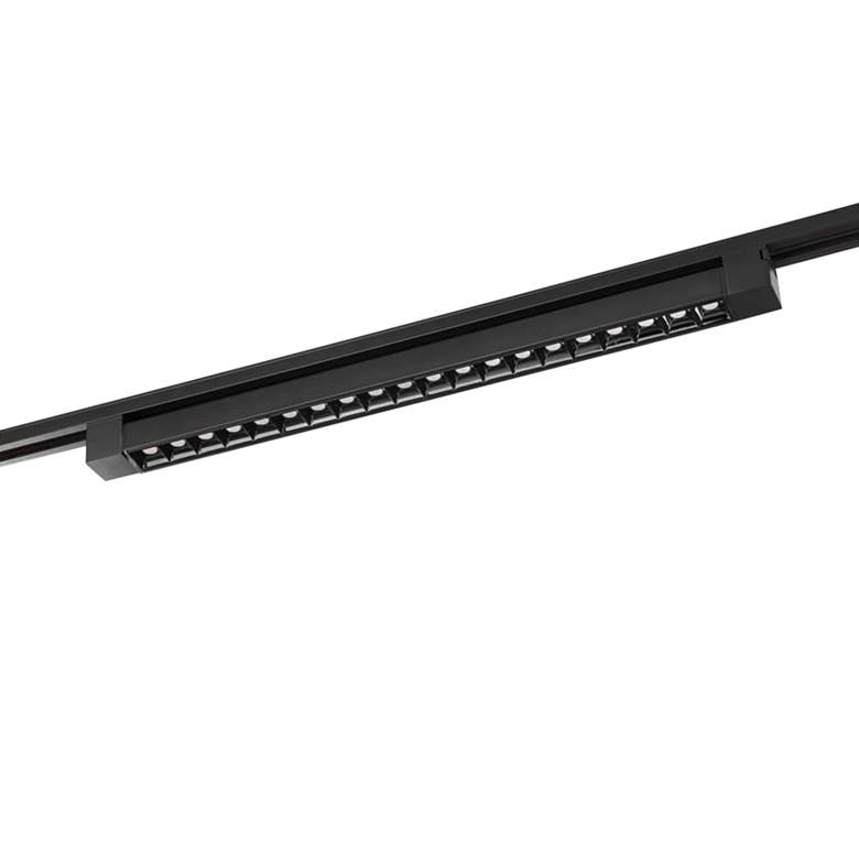 Image 1 Satco 2-Foot Black 30-Degree Beam LED Track Light Bar