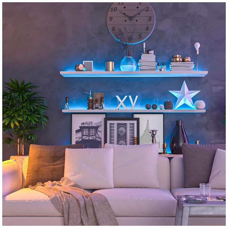 Image 7 Satco 20W 6' LED Smart Indoor Strip Light more views