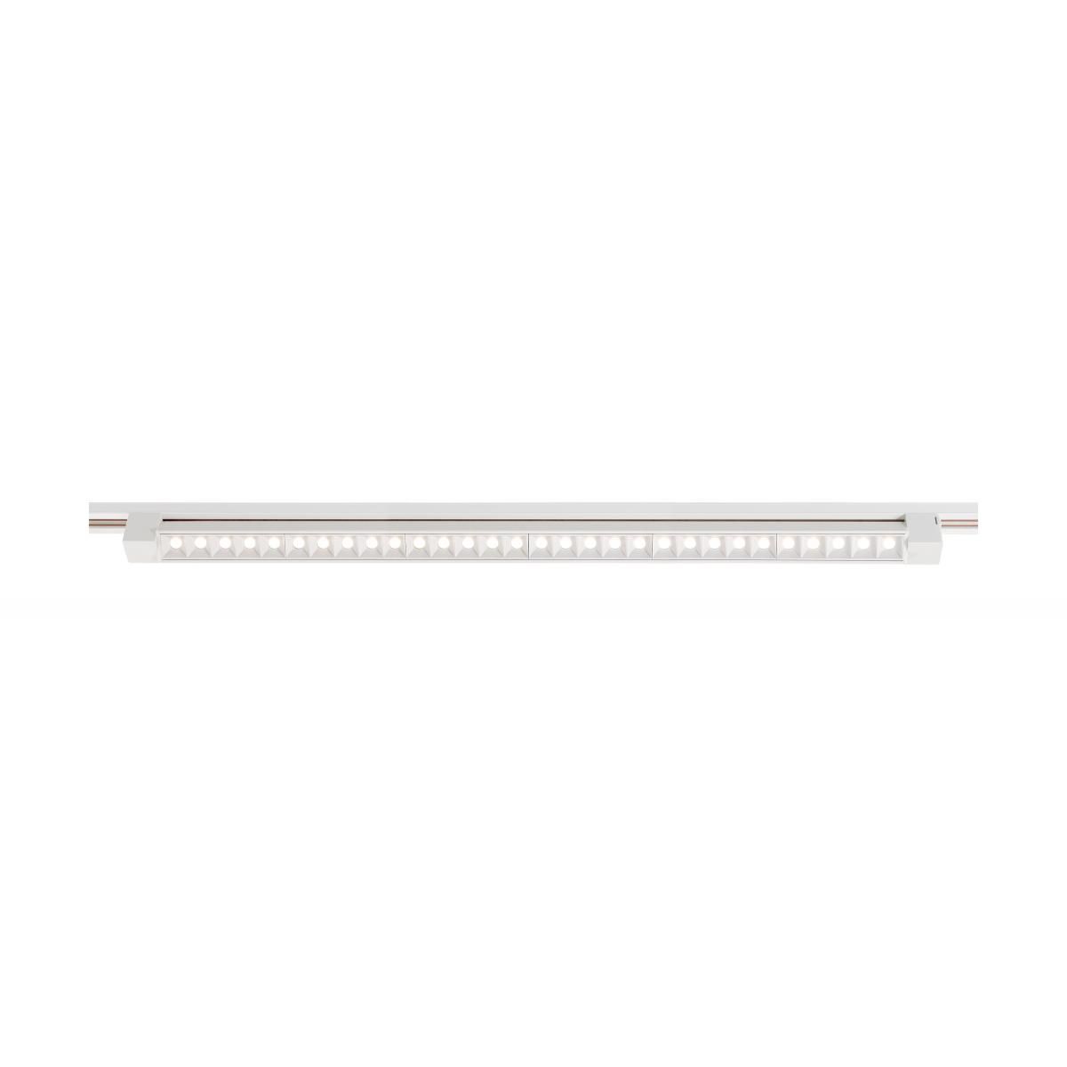 Image 4 Satco 3-Foot White 30-Degree Beam LED Track Light Bar more views
