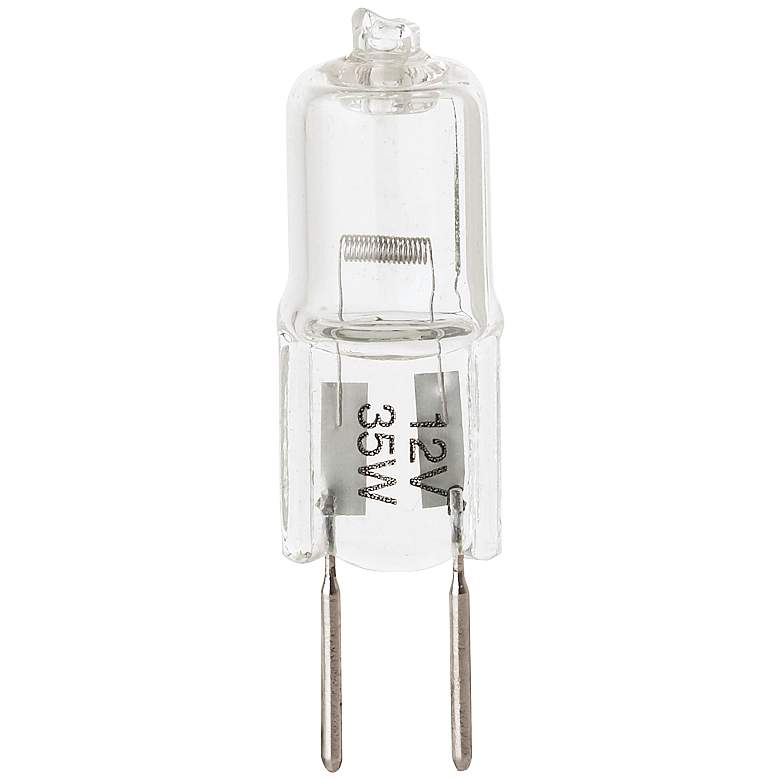 Image 1 Satco 35 Watt Halogen G6 Bi-Pin Low Voltage Light Bulb
