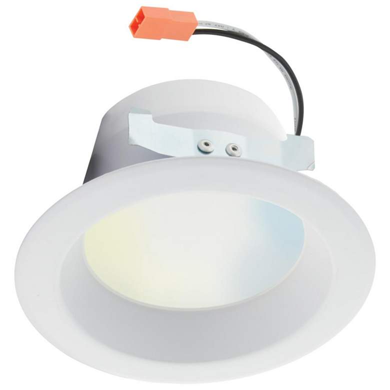 Image 1 Satco 4 inch Tunable White LED Smart Wi-Fi Retrofit Downlight