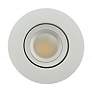 3_Satco 4" White 7.5-Watt Gimbal LED Directional Retrofit Downlight more views