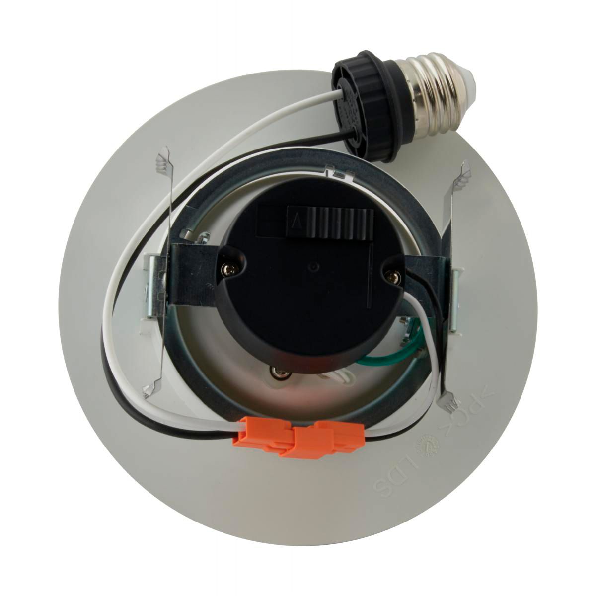 Image 5 Satco 4" White 7.5-Watt Gimbal LED Directional Retrofit Downlight more views