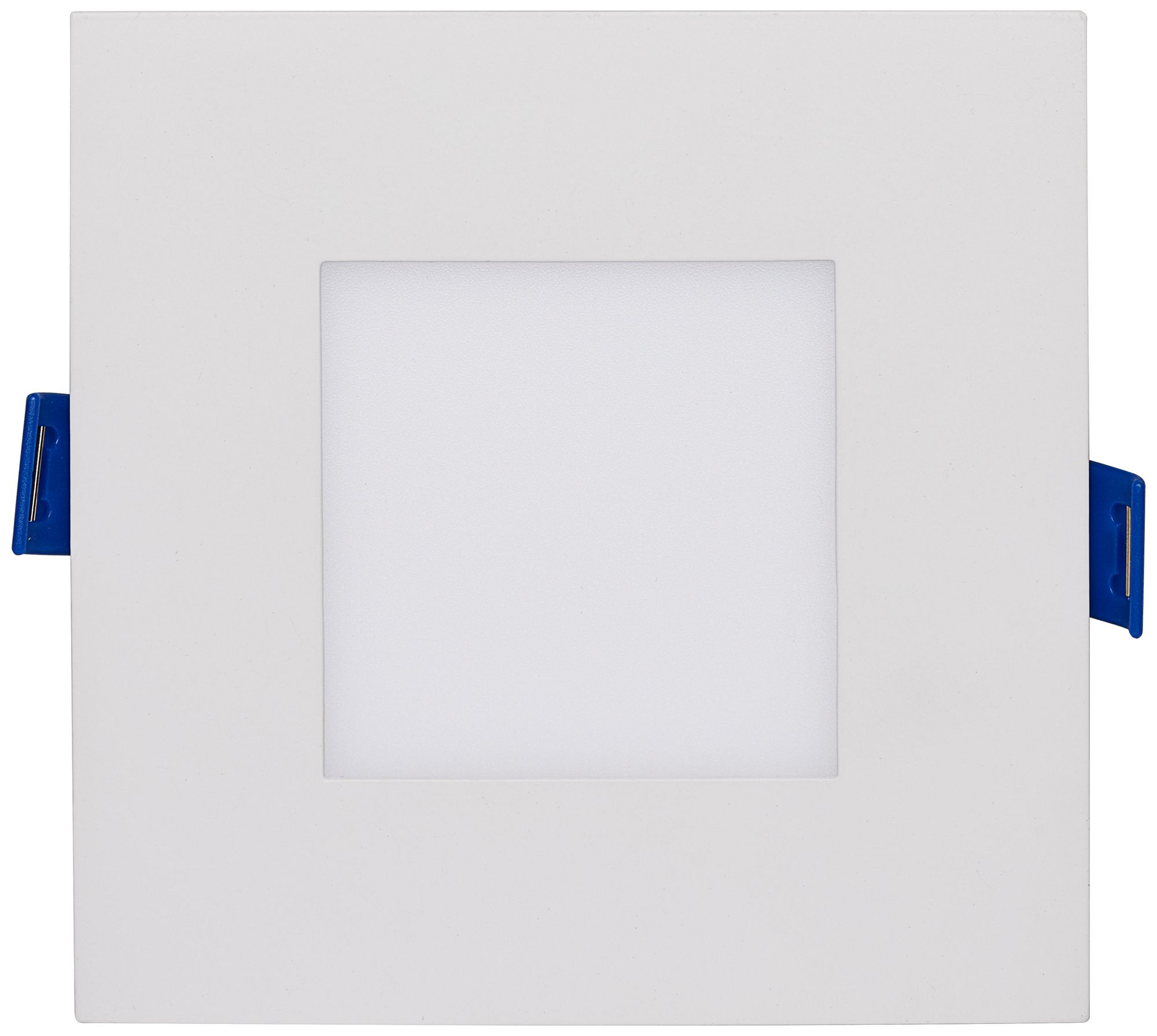 Image 2 Satco 4" White Square LED Direct Wire Low Profile Downlight more views