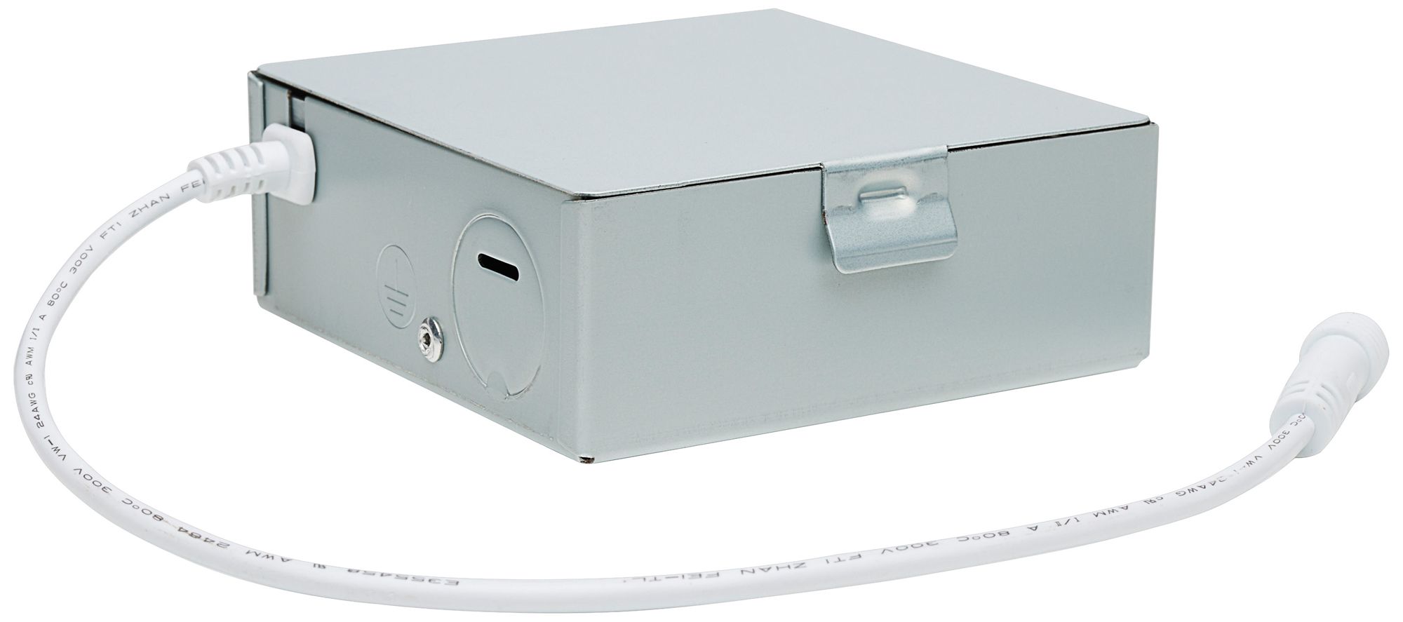 Image 3 Satco 4" White Square LED Direct Wire Low Profile Downlight more views