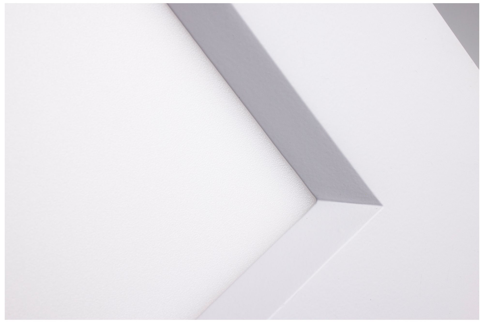 Image 5 Satco 4" White Square LED Direct Wire Low Profile Regress Baffle Downl more views