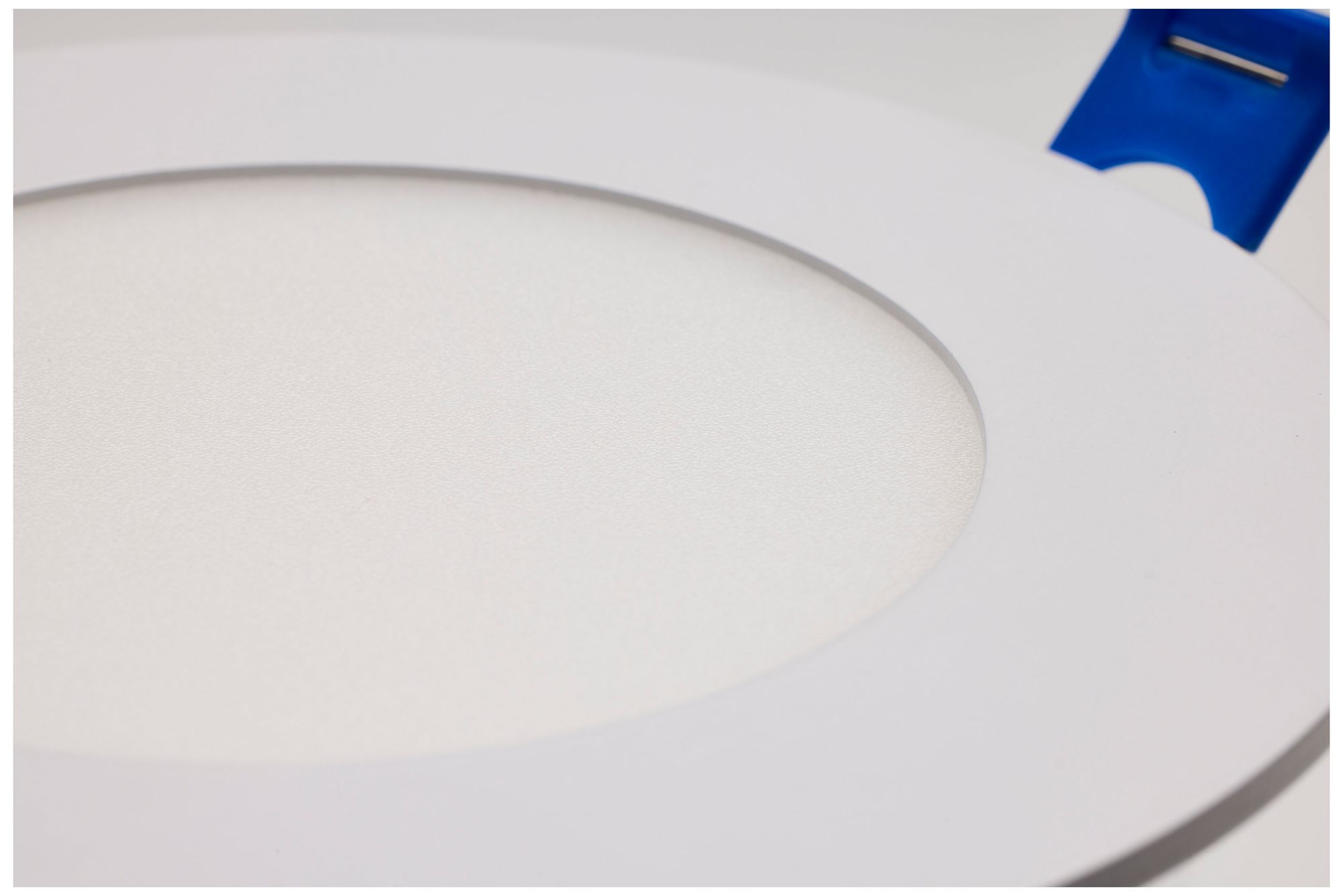 Satco 4" White Round LED Direct Wire Low Profile Downlight