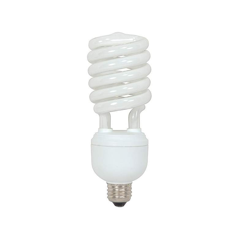 Image 1 Satco 40 Watt Energy Star Warm White Spiral CFL Light Bulb