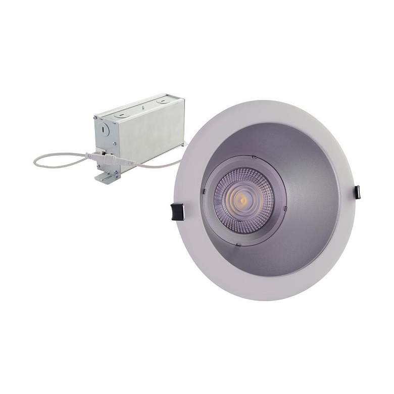 Image 4 Satco 6" Silver Commercial LED Recessed Downlight more views