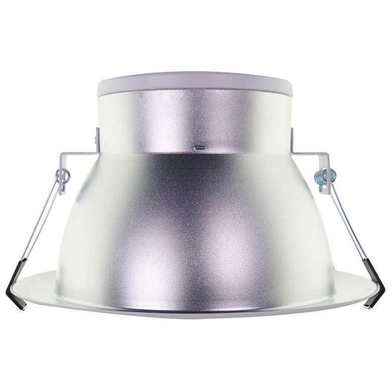 Image 6 Satco 6" Silver Commercial LED Recessed Downlight more views