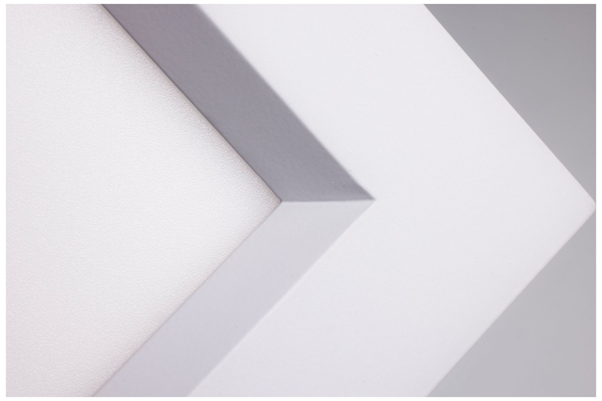 Image 5 Satco 6" White Square LED Direct Wire Low Profile Regress Baffle Downl more views