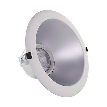 Satco 6" Silver Commercial LED Recessed Downlight