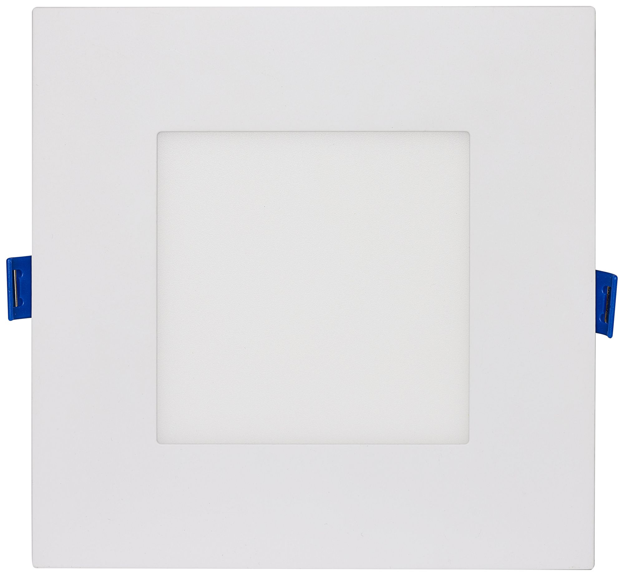Image 2 Satco 6" White Square LED Direct Wire Low Profile Downlight more views