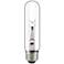 Satco 60 Watt Clear Glass Tubular Bulb