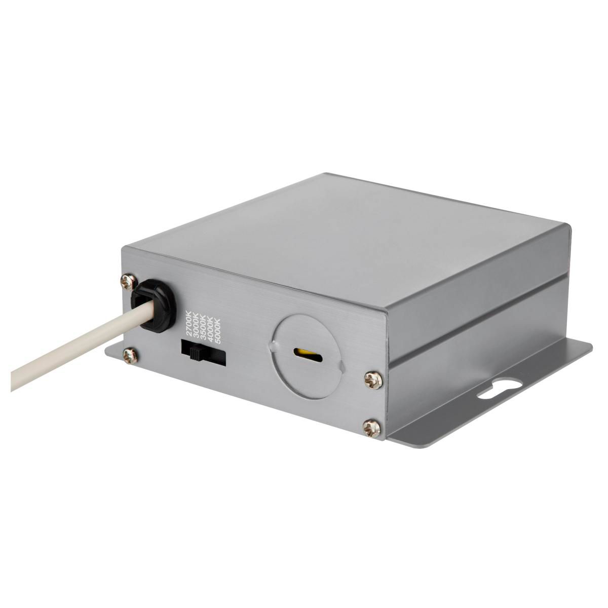 Image 5 Satco 9 Watt 4" Square White LED Direct Wire Downlight Gimbaled more views