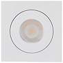 7_Satco 9 Watt 4" Square White LED Direct Wire Downlight Gimbaled more views