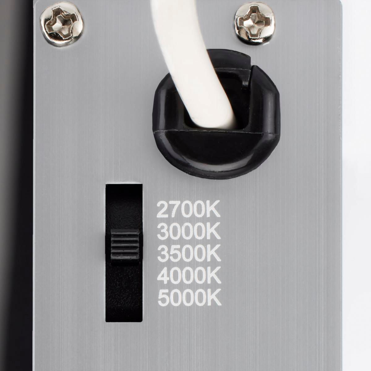 Satco 9 Watt 4" Square White LED Direct Wire Downlight Gimbaled