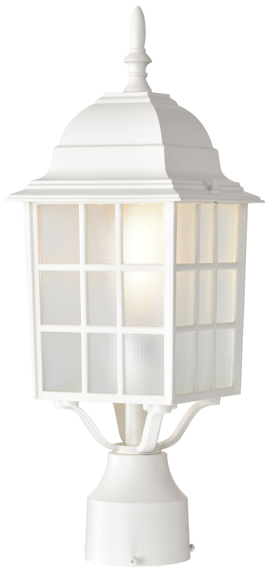 Image 3 Satco Adams 18 1/4" High White Outdoor Post Light more views