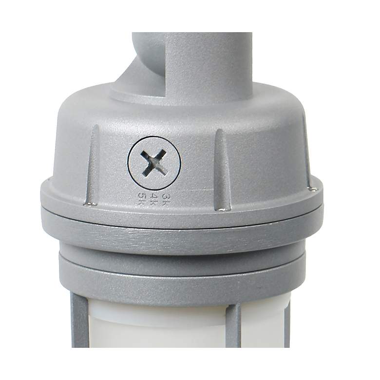 Image 5 Satco Anya 13" High Gray LED Vapor Tight Outdoor Light more views