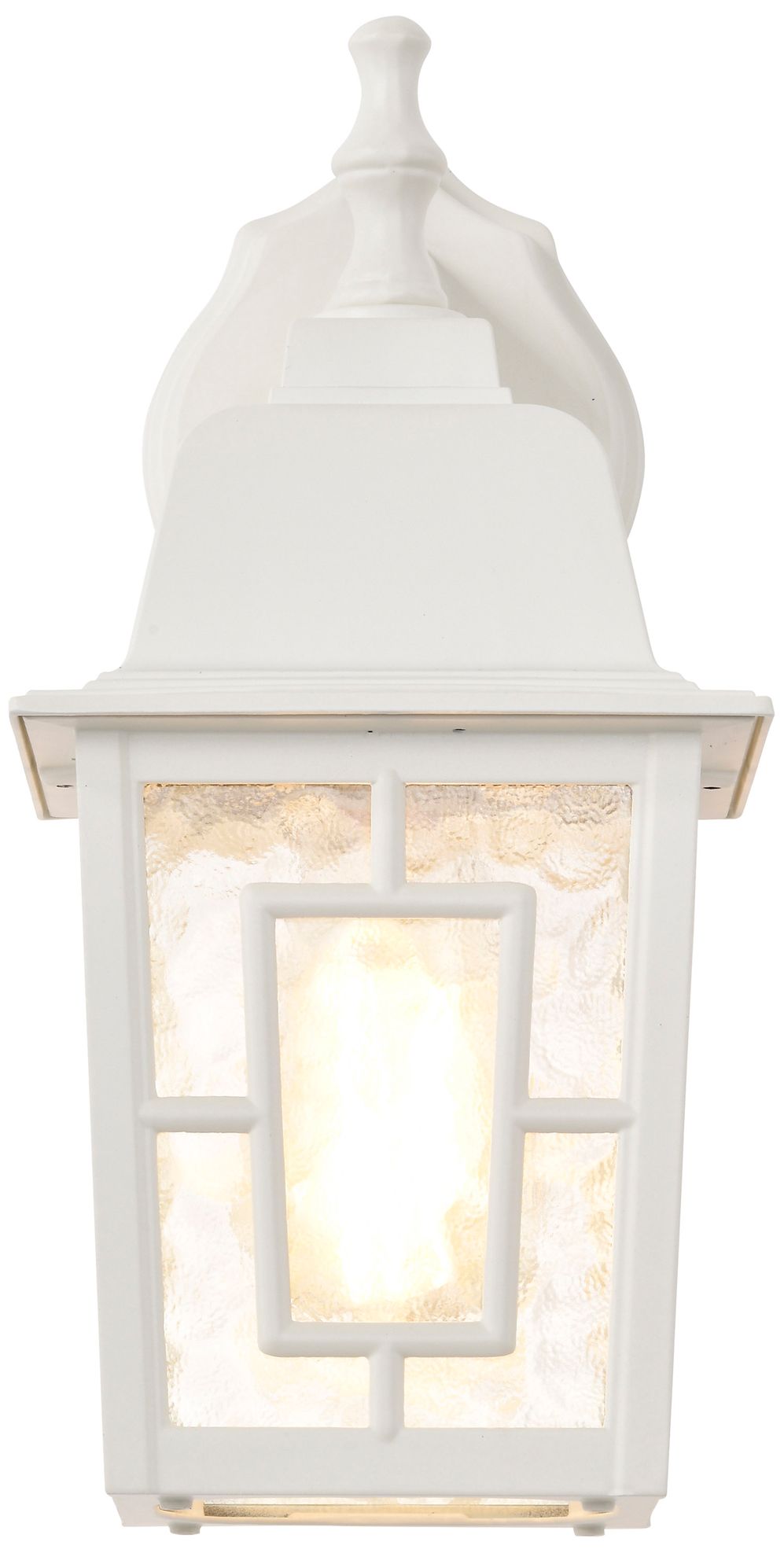 Image 3 Satco Banyon 12 1/4" High White Outdoor Wall Light more views