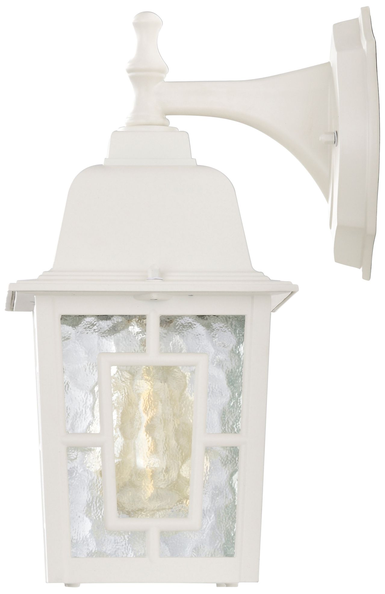 Image 4 Satco Banyon 12 1/4" High White Outdoor Wall Light more views