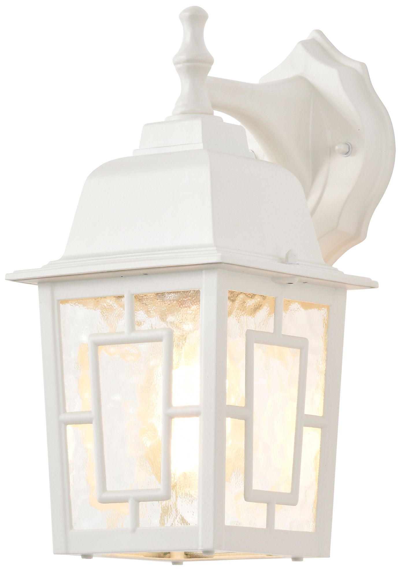 Image 5 Satco Banyon 12 1/4" High White Outdoor Wall Light more views