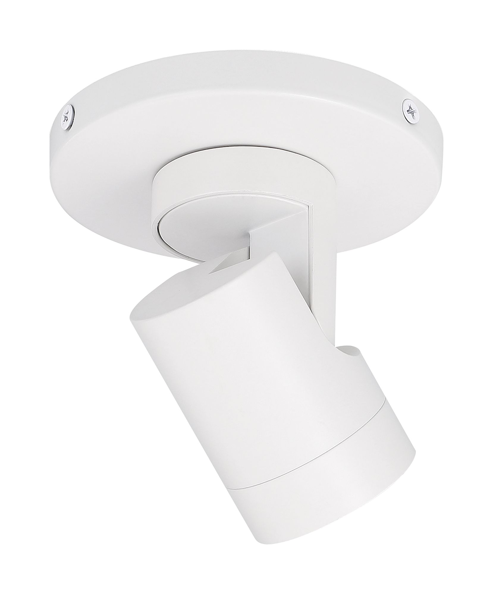 Thumbnail3 of Satco Barrel White LED Monopoint Track Ceiling Spot Light more views