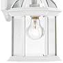Satco Boxwood 15 3/4" High White Outdoor Wall Light