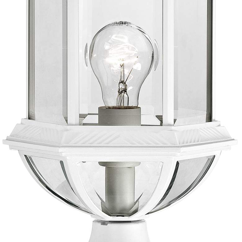 Image 2 Satco Boxwood 19 1/4" High White Outdoor Post Light more views