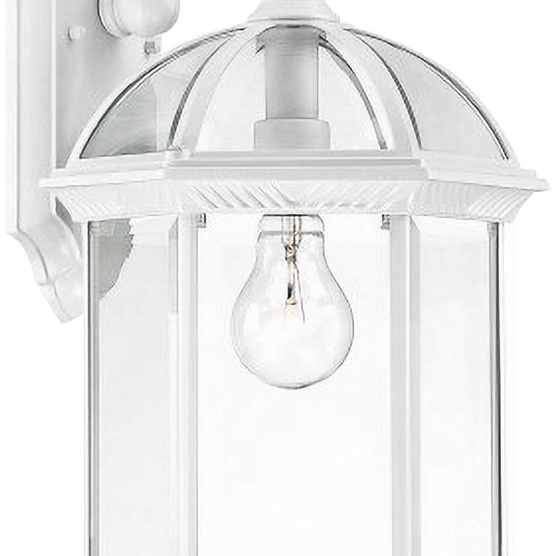 Image 2 Satco Boxwood 19" High White Scroll Arm Traditional Outdoor Wall Light more views