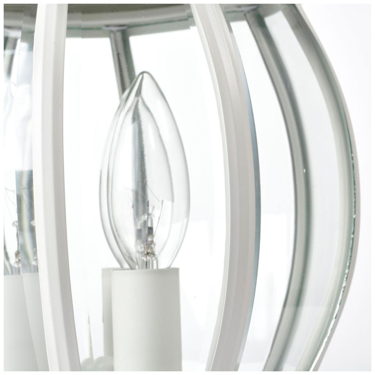 Satco Central Park 21" High White 3-Light Outdoor Post Light