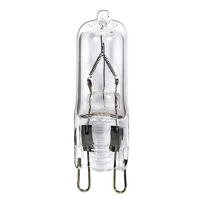 Satco Clear 75 G9 Halogen Light Bulb - #65Y28 Lamps Plus