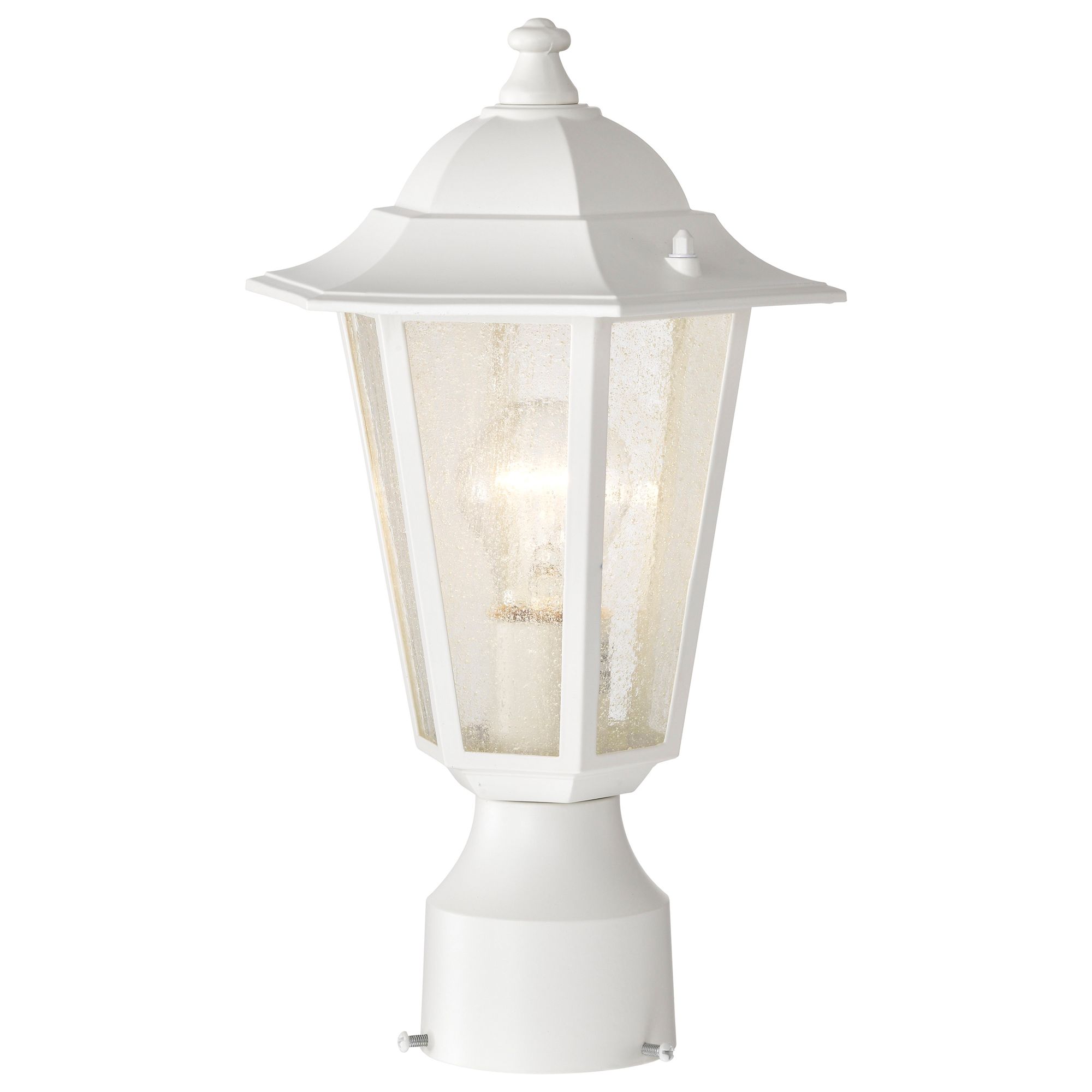 Image 4 Satco Cornerstone 14 1/4" High White Outdoor Post Light more views
