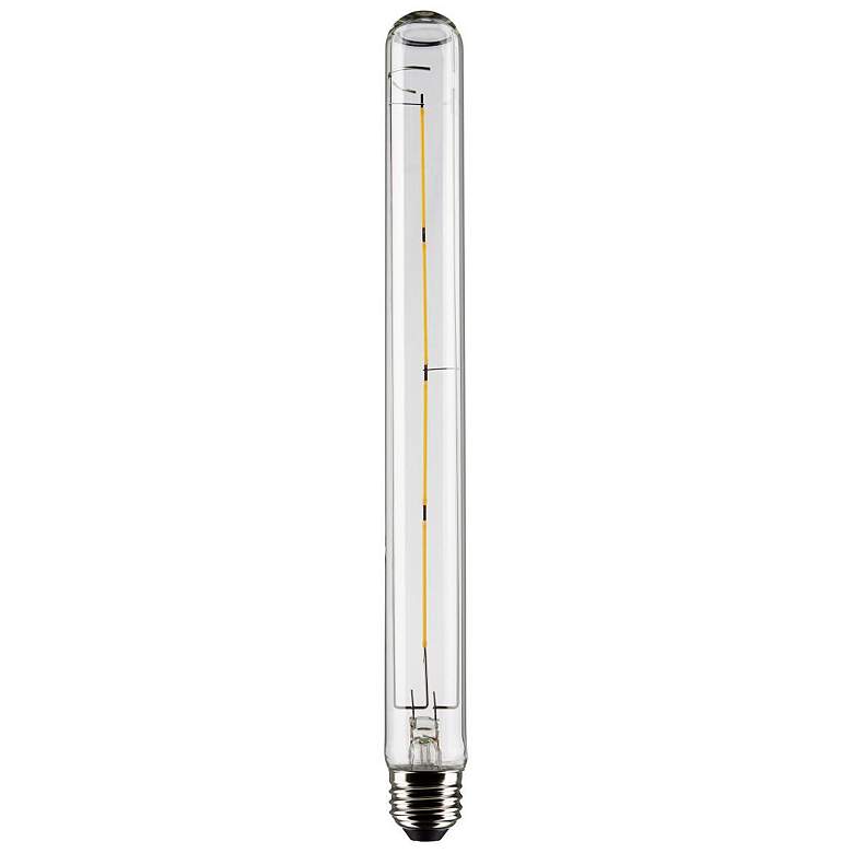 Image 1 Satco LED 8 Watt 3000K T9 Tube Light Bulb