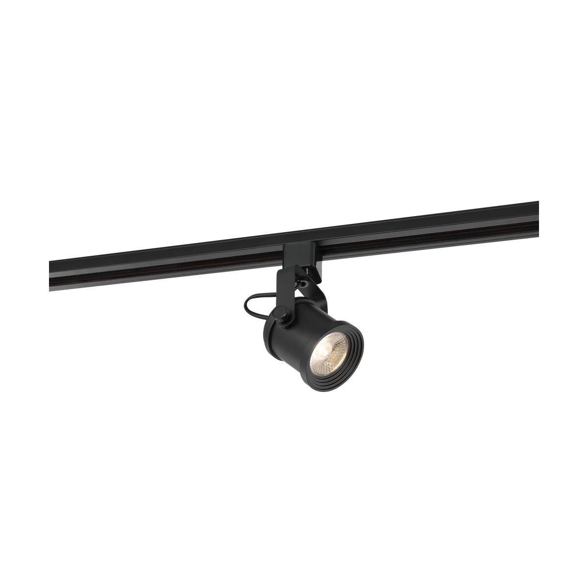 Image 4 Satco Nuvo Black Forged 24-Degree LED Track Head more views