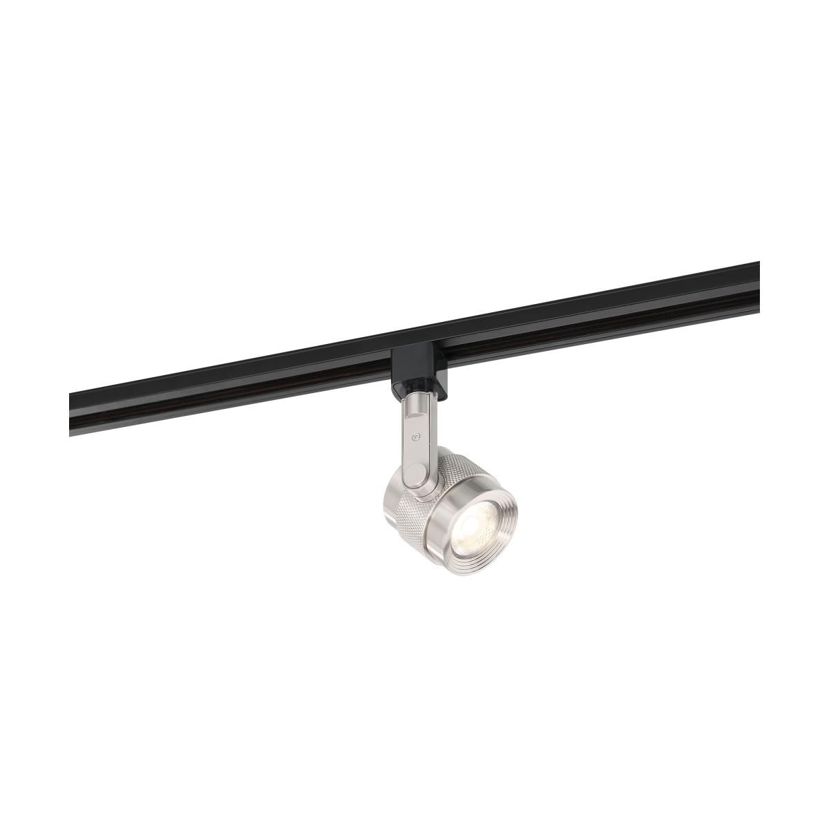 Image 3 Satco Nuvo Brushed Nickel Piston 36-Degree LED Track Head more views