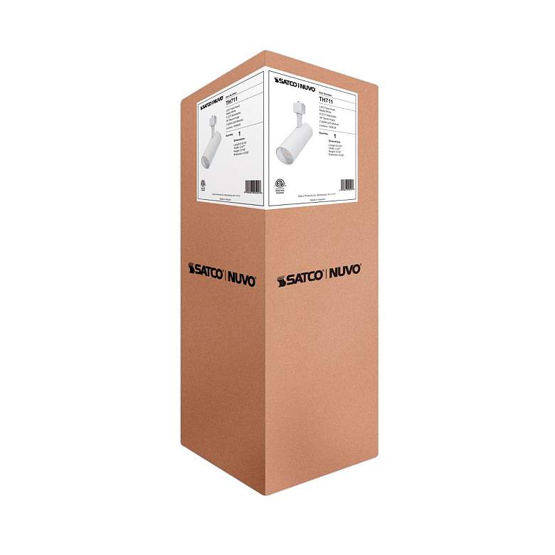 Image 3 Satco Nuvo Matte White LED Track Head more views