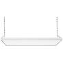 Satco Premium 44" Wide White 225W LED Linear High-Bay Light