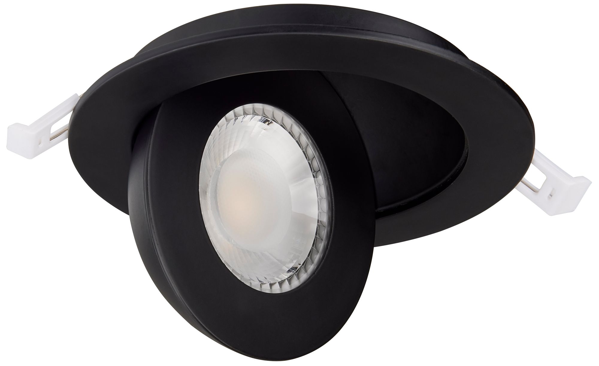 Image 4 Satco Starfish 4" Black LED Gimbal Downlight - RGB Tunable White more views