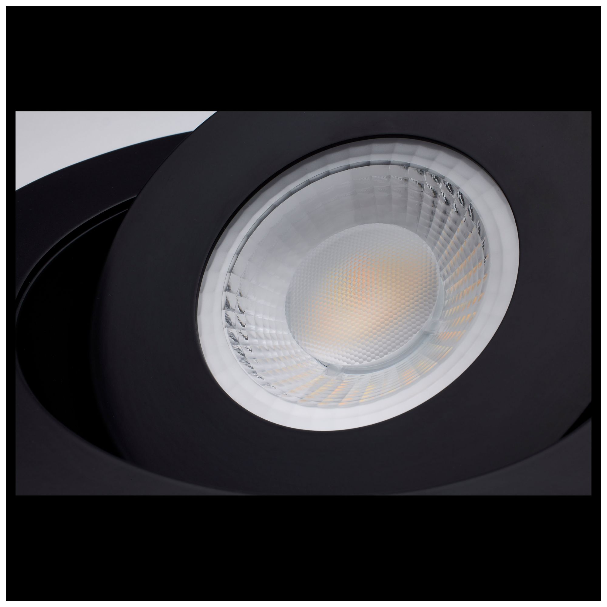 Satco Starfish 6" Black 15 Watt LED Gimbal Downlight - RGB Tunable White