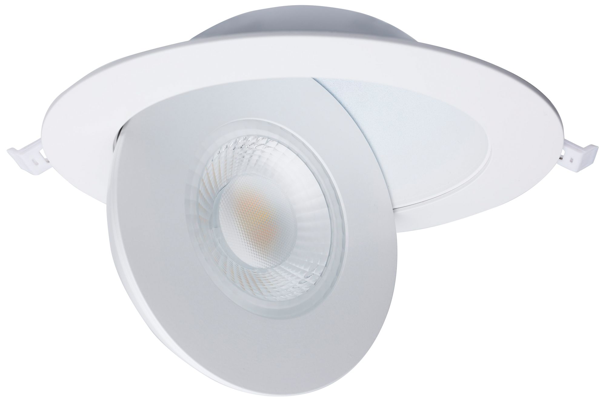 Image 4 Satco Starfish 6" White 15 Watt LED Gimbal Downlight - RGB Tunable White more views