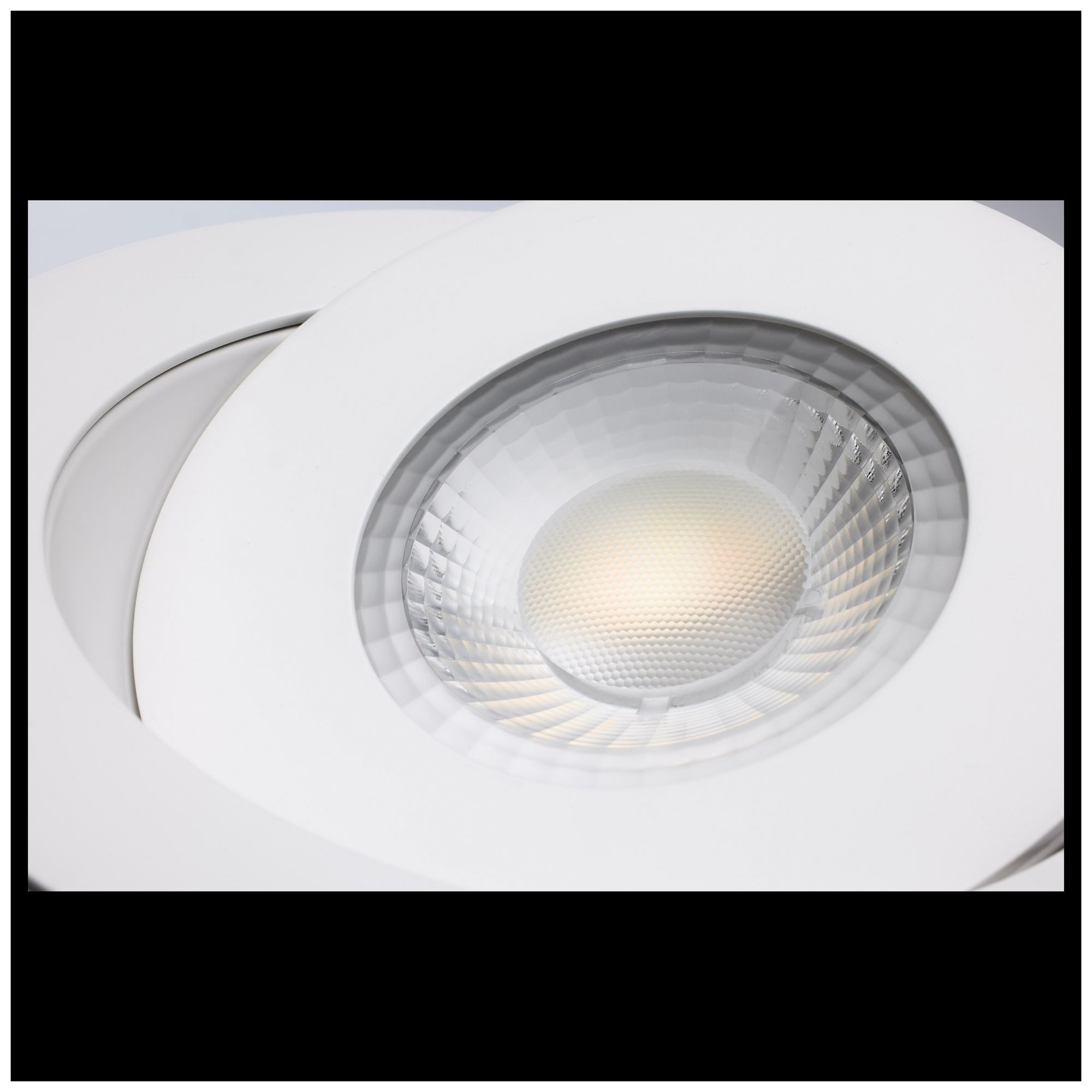 Satco Starfish 6" White 15 Watt LED Gimbal Downlight - RGB Tunable White